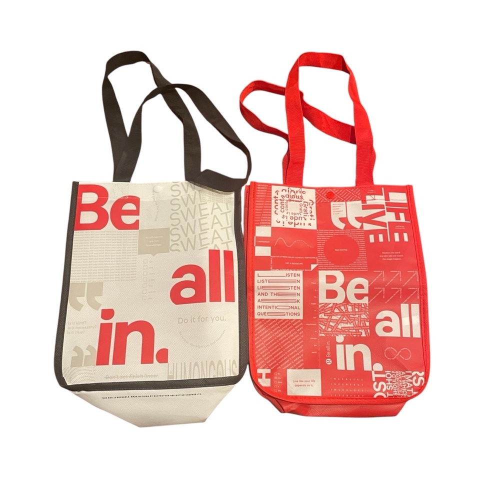 Lululemon Small Shopping Totes